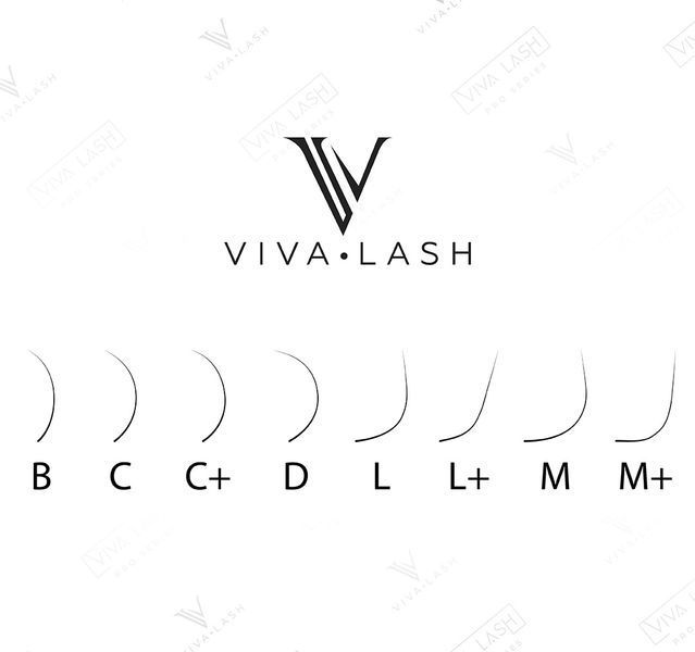 Чорні вії VIVA LASH (8 ліній, мікс довжин) 4033 фото