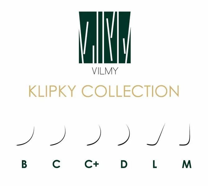 Чорні вії VILMY "KLIPKY" (окремі довжини) 0395 фото