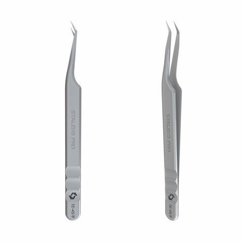 Пінцет для вій Expert 45 Type 8 (TE-45/8) Staleks Pro 4088 фото