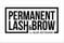 PERMANENT LASH&BROW