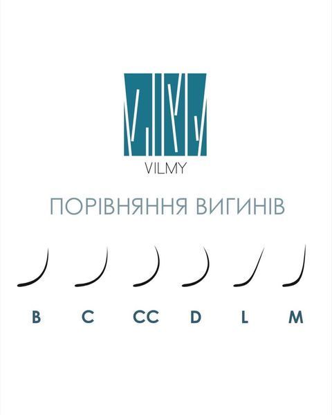 Чорні вії VILMY "VIYA" (окремі довжини) 0530 фото