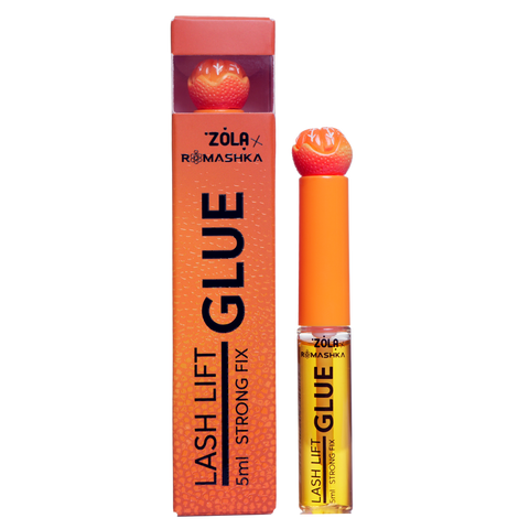 Клей для ламінування вій Orange Lash Lift Glue Strong Fix ZOLA x Romashka 5 мл 4525 фото