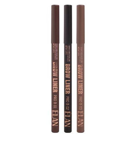 Пудровий олівець для брів Brow Liner PRO Elan 3430 фото