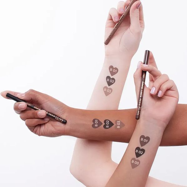 Пудровий олівець для брів Brow Liner PRO Elan 3430 фото