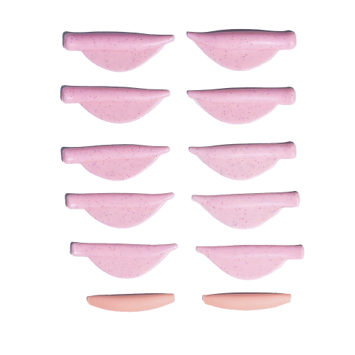 Валики для ламінування Pinky Shiny Pads ZOLA (XS, S, M, L, XL) 2744 фото