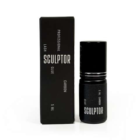 Клей для нарощування вій CARBON, 5ml, SCULPTOR 4361 фото