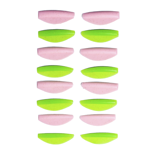 Валики для ламінування Round Curl Pink & Green ZOLA (S, S1, M, M1, L, L1, XL, XL1) 2759 фото