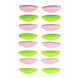 Валики для ламінування Round Curl Pink & Green ZOLA (S, S1, M, M1, L, L1, XL, XL1) 2759 фото 2